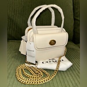 Coach Safari Tote Chalk NWT